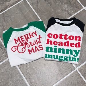 Boys Littlest Prince Christmas Tee Bundle